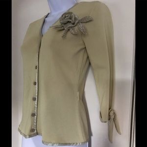 CABO , size S Cardigan, 3/4 sleeves V neck